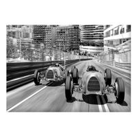 Fotobehang - Monte Carlo Race 350x245cm - Vliesbehang - thumbnail