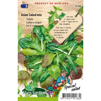 Sla Asian Salad mix zaden Sla Asian Salad mix zaden