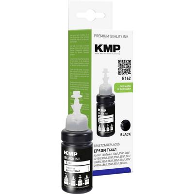KMP Navulinkt vervangt Epson T6641 Compatibel Zwart E162 1629,0001