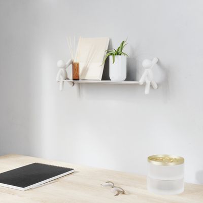 Umbra Wandplank 'Buddy' 46cm, kleur Wit