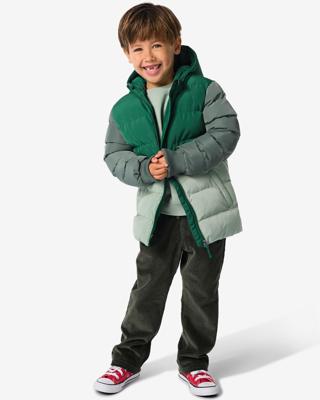 HEMA Jas gewatteerd groen (groen)