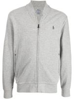 Polo Ralph Lauren sweat Polo Poney à fermeture zippée - Gris