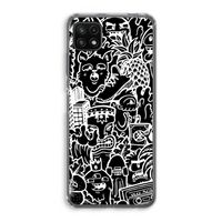 Vexx Black Mixtape: Samsung Galaxy A22 5G Transparant Hoesje