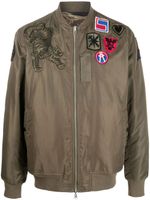 Maharishi veste bomber réversible à détail de patch - Vert