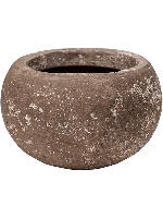 Baq Polystone Plain Bowl Rock, 17x11cm