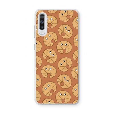 Croissant: Samsung Galaxy A70 Transparant Hoesje