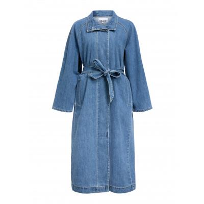 Object - Blauw | Dames | Jas | Blauw | 40 | regular | Kamst mode