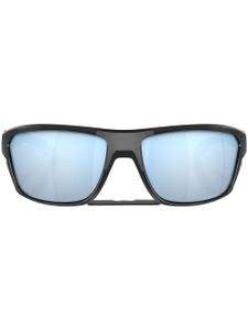 Oakley lunettes de soleil teintées à monture carrée - Noir