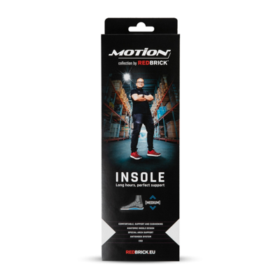 Redbrick Motion Inlegzool Medium 1000037 | Zwart | Maat 40 - 00.197.012.40