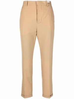 Marni pantalon droit à taille mi-haute - Tons neutres