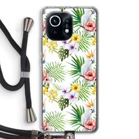 Gele kuif: Xiaomi Mi 11 Transparant Hoesje met koord