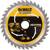 DeWalt Accessoires dt99563 xr cirkelzaagblad 190x30mm 36 tands - dt99563-qz