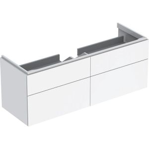 Geberit Xeno2 wastafelonderkast 4 laden 137,4cm wit 500933001