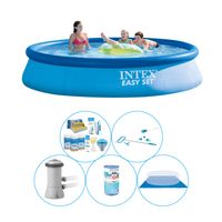 Zwembad Inclusief Accessoires - 6-delig - Intex Easy Set Rond 396x84 cm