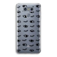 Eye pattern #2: LG G6 Transparant Hoesje
