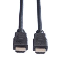 VALUE HDMI High Speed Cable met Ethernet M-M, zwart, 5 m - thumbnail