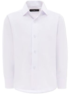 Moustache chemise à couleurs - Blanc