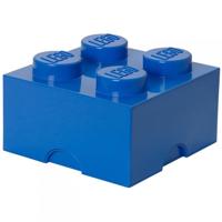 LEGO Brick 4 opbergbox - blauw