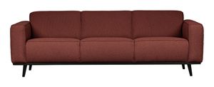 BePureHome Bank 'Statement' 3-zits, Bouclé, kleur Chestnut