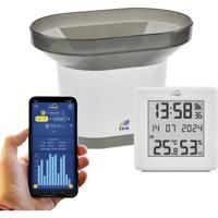 TFA Dostmann TFA.me Starter Set mit WLAN Gateway und Regensender 35.8111.02 Regenmeter Wit