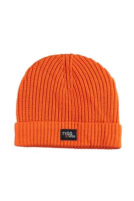 Tygo & Vito winter muts jongens - oranje - Morris