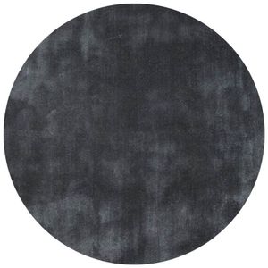 Vloerkleed Cowan rond antraciet 24