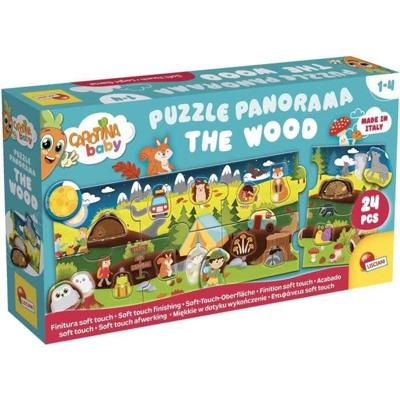 Het Bos - Panoramische Puzzel - CAROTINA BABY - Ontwikkeling van logica, Fijne motoriek