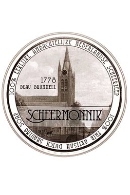 Scheermonnik scheercrème 1778 Beau Brummell 75gr
