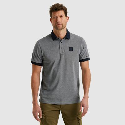 Pme Legend Short Sleeve Polo Two Tone Pique 113140 5281 - Salute