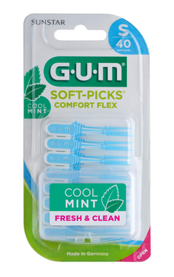 GUM Soft Picks Comfort Flex Cool Mint Small