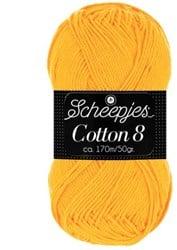 Scheepjes Cotton 8 714 Ocher Yellow