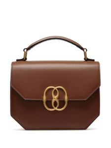 Bally mini sac Emblem Folio en cuir - Marron