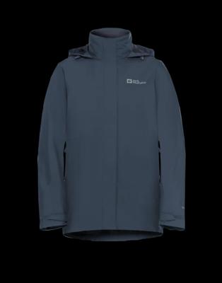Jack wolfskin Rotwand 3 in 1 jas Dames Midnight Sky S