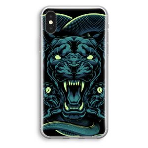 Cougar and Vipers: iPhone XS Transparant Hoesje