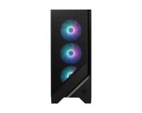 MSI MAG FORGE 320R AIRFLOW computerbehuizing Micro Tower Zwart, Transparant - thumbnail