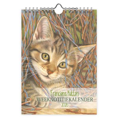 Franciens Katten Weeknotitiekalender 2026 Evi