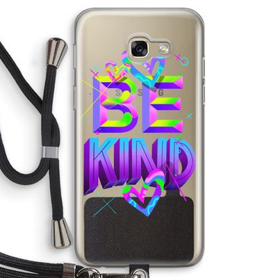 Be Kind: Samsung Galaxy A5 (2017) Transparant Hoesje met koord