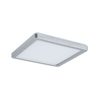 Paulmann 70993 P Atria Shine 11,2W 3000K 190x190 ch m K LED-plafondlamp LED 11.2 W Chroom (mat) - thumbnail