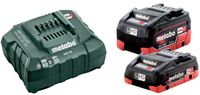 Metabo Basis-set LiHD 1x 4.0 Ah + 1 x 5.5 Ah + Lader ASC 55 - 685160000 - thumbnail