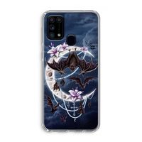 Vleermuizen Maan: Samsung Galaxy M31 Transparant Hoesje