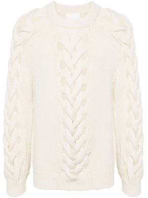 MARANT pull Elly à découpes - Tons neutres