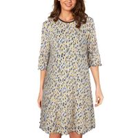 Lady Avenue Three Quarter Sleeve Bamboo Nightdress - thumbnail