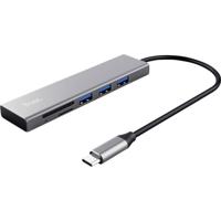 Trust USB-C HUB & Chipkartenleser Chipkaartlezer