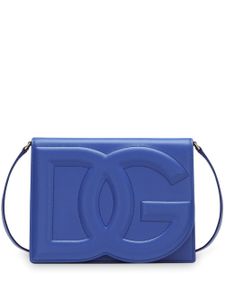 Dolce & Gabbana sac à bandoulière à logo DG - Bleu