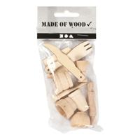 Creativ Company Houten keukengerei divers, 10st.