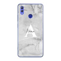 Ivory Marble: Honor Note 10 Transparant Hoesje