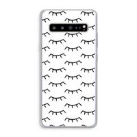 Wimpers: Samsung Galaxy S10 5G Transparant Hoesje