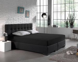 Dreamhouse Dubbel Jersey Matras Hoeslaken Zwart 220 gr