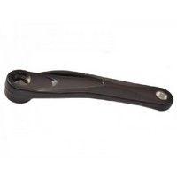 Miranda crank links alfa-1 170mm zwart gecoat