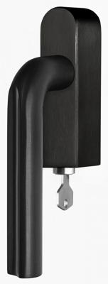 Formani David Rockwell ECLIPSE DR101-DKLOCK-O draaikiepgarnituur afsluitbaar linksdraaiend - PVD mat zwart